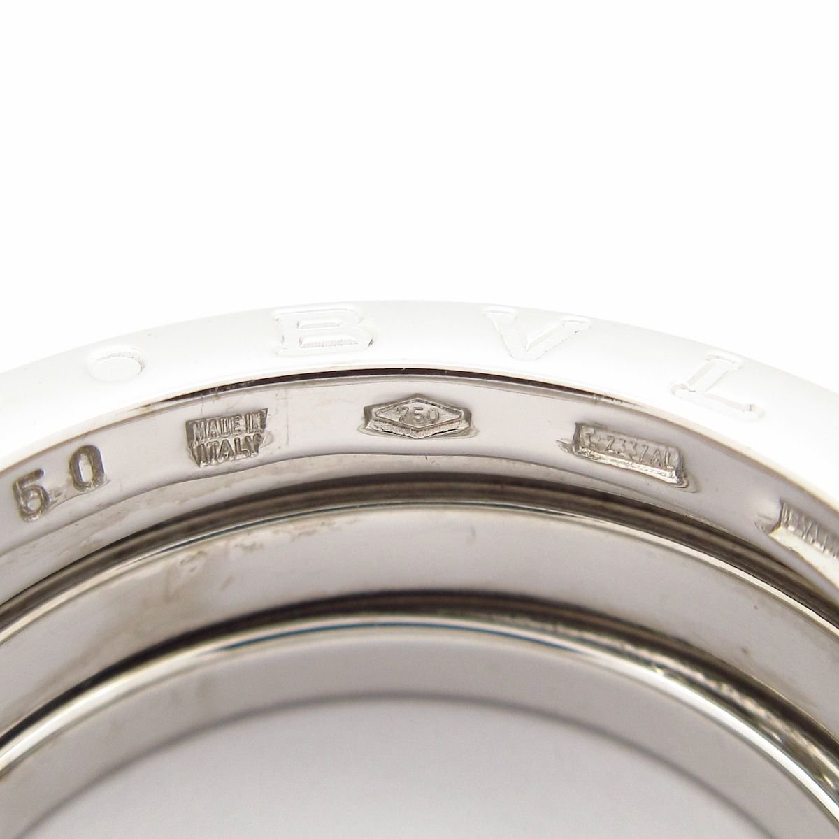 Bvlgari Ring 50 18k White Gold — view 6