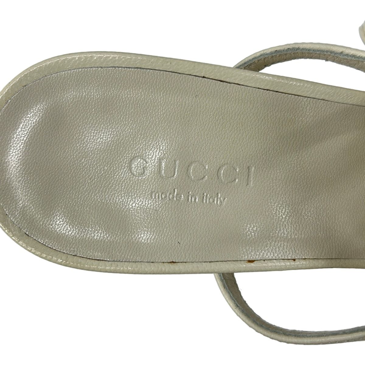 Gucci 37 Ivory Leather — view 5