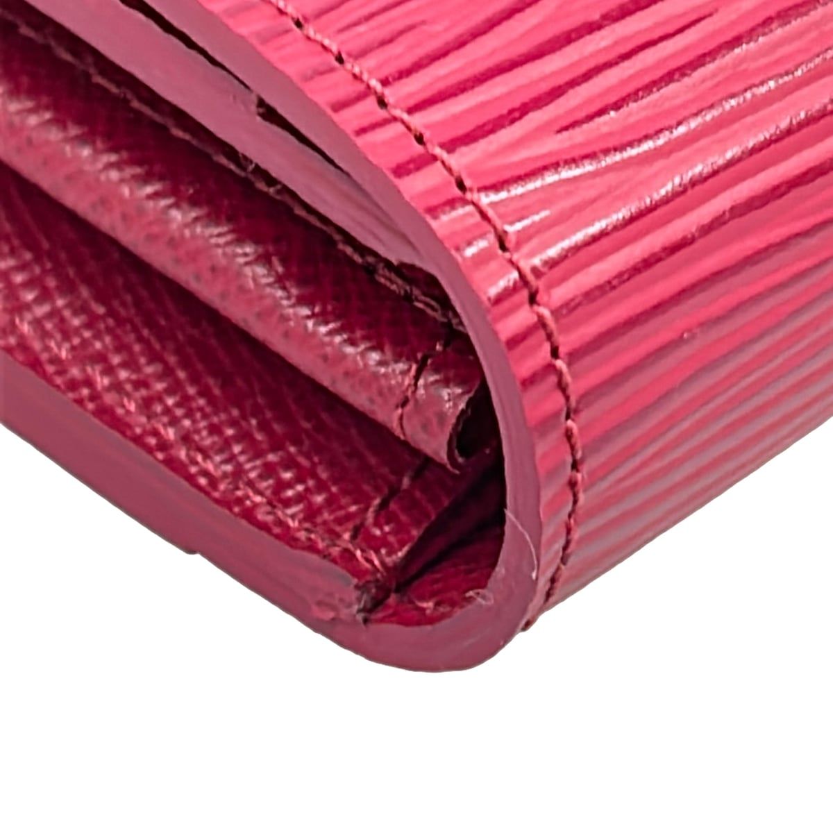 Louis Vuitton Wallet Epi Portefeuille Sarah Leather — view 7