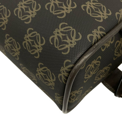 Loewe Anagram Pattern 306.84.006 Da Ninebrown Beige Leather Shoulder Bag — view 6