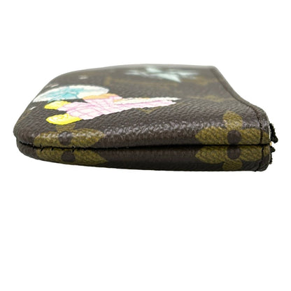 Louis Vuitton Coin Case Vivienne Pochette Cles Monogram Azur — view 9