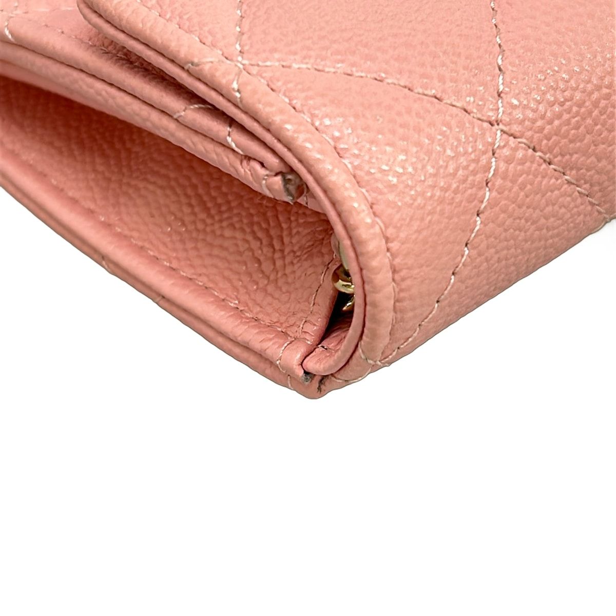 Chanel Wallet Ninela nineminiche reto Quilted Pink Che Gold — view 7