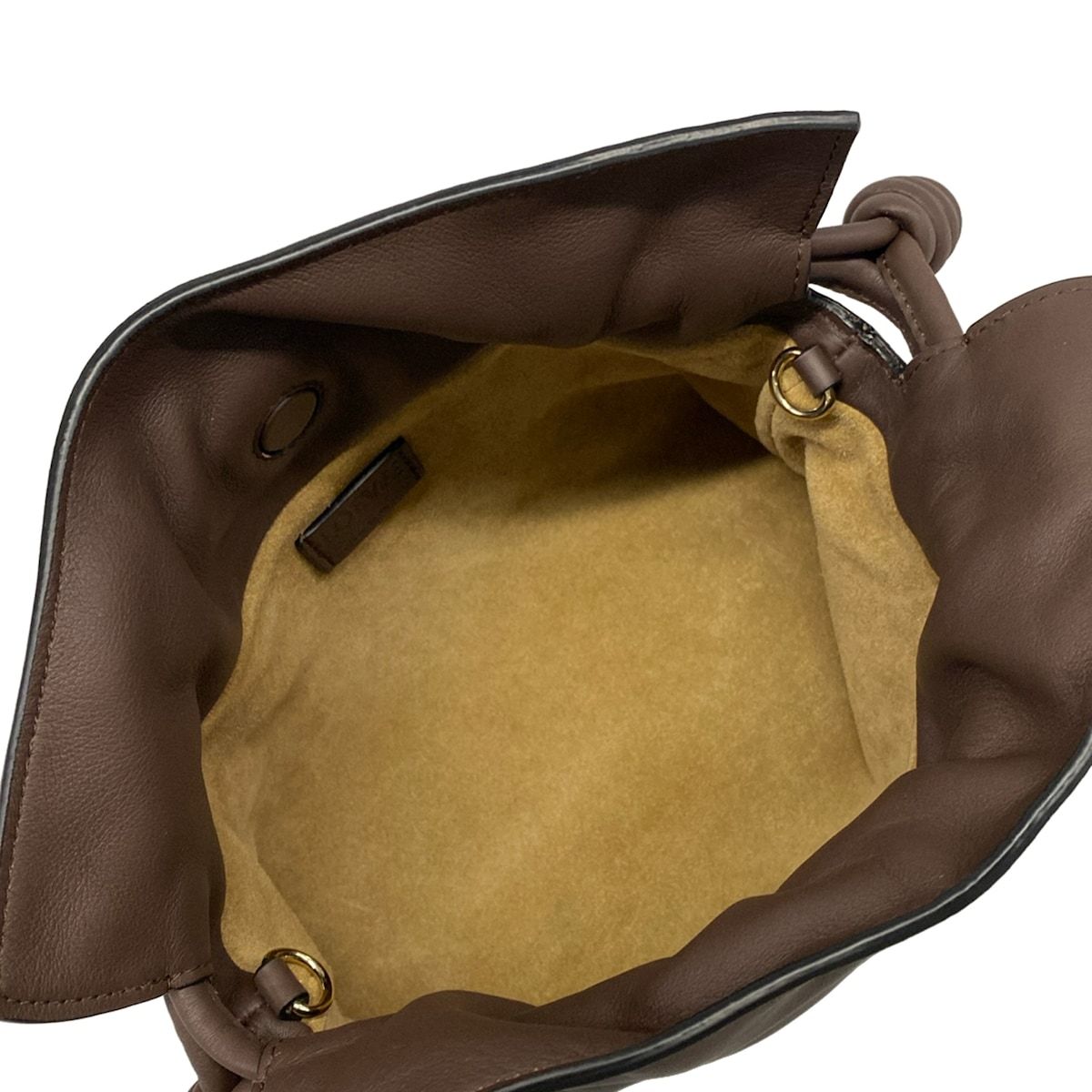 Loewe Clutch Flamenco Mini Dark Brown — view 7