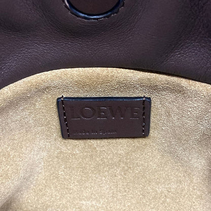 Loewe Clutch Flamenco Mini Dark Brown — view 9
