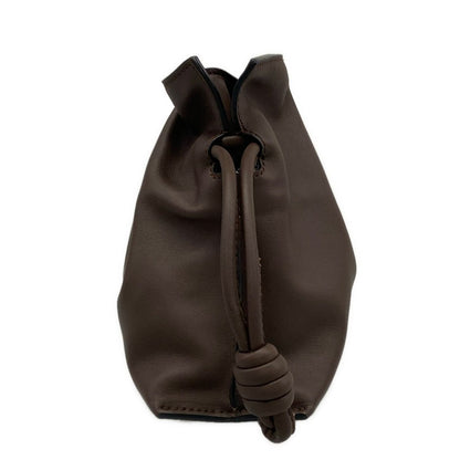 Loewe Clutch Flamenco Mini Dark Brown — view 2