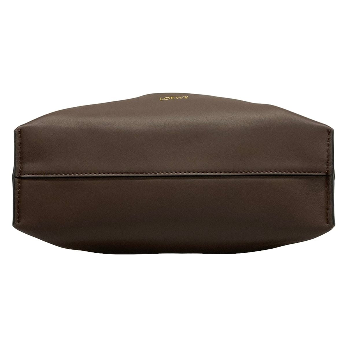 Loewe Clutch Flamenco Mini Dark Brown — view 5