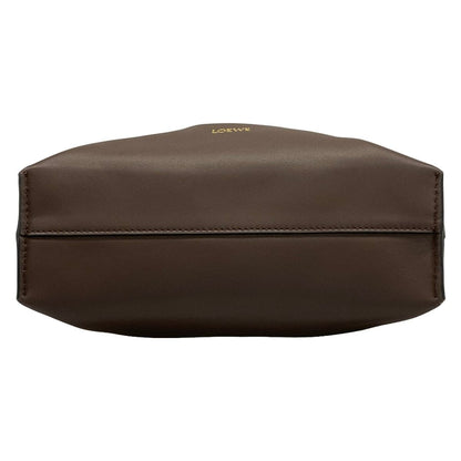 Loewe Clutch Flamenco Mini Dark Brown — view 5