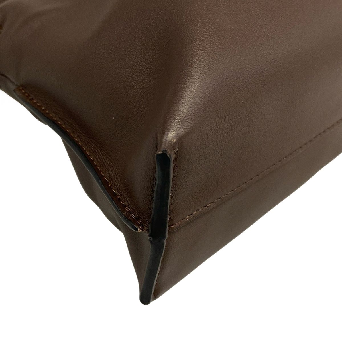 Loewe Clutch Flamenco Mini Dark Brown — view 6