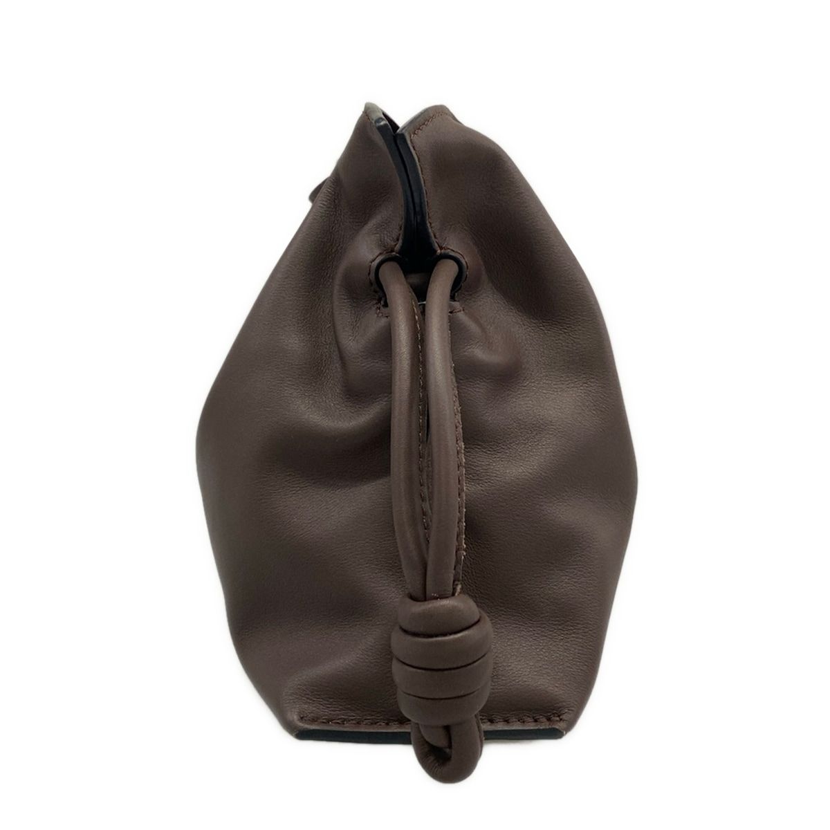 Loewe Clutch Flamenco Mini Dark Brown — view 4