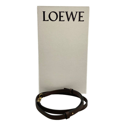Loewe Clutch Flamenco Mini Dark Brown — view 8