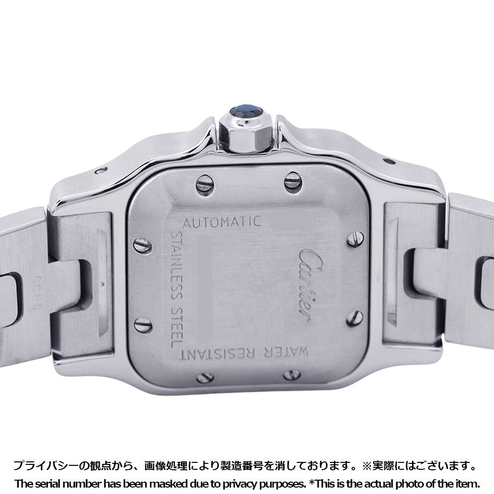 Cartier Santos Galbe SM Watch Silver Dial — view 3