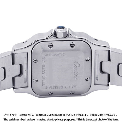 Cartier Santos Galbe SM Watch Silver Dial — view 3