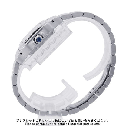 Cartier Santos Galbe SM Watch Silver Dial — view 2