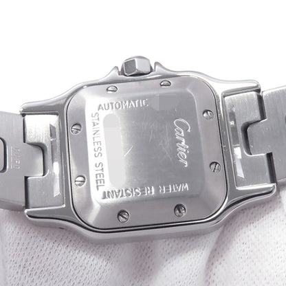 Cartier Santos Galbe SM Watch Silver Dial — view 9