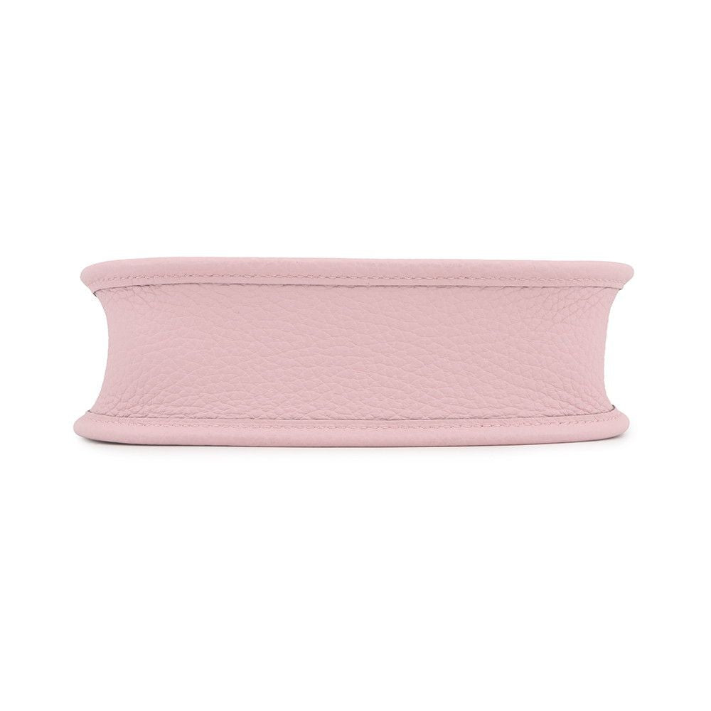 Hermes Shoulder Bag Evelyne TPM 111 cm Rose Sakura Silver Taurillon Clemence — view 3
