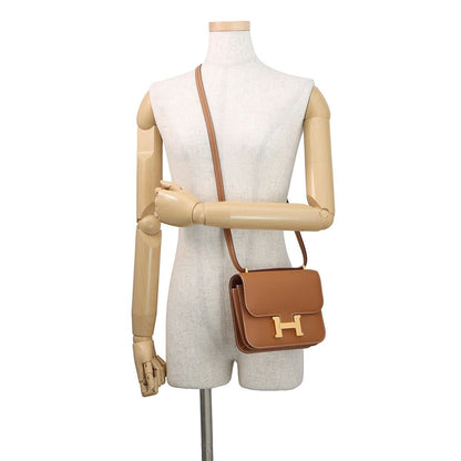 Hermes Shoulder Bag Mini Constance 3 Miloire Gold Epsom — view 5