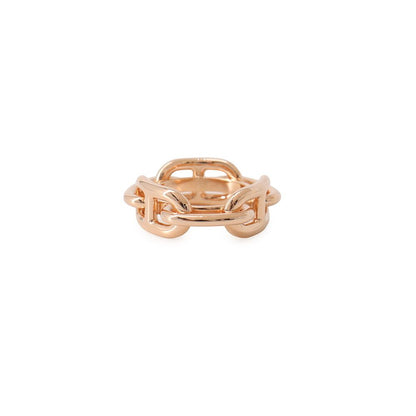 Hermes Scarf Ring 90 Legato Chaine D'ancre Carre Metal — view 2