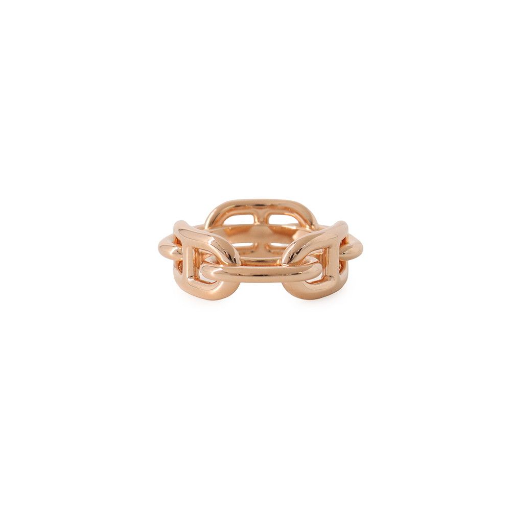 Hermes Scarf Ring 90 Legato Chaine D'ancre Carre Metal