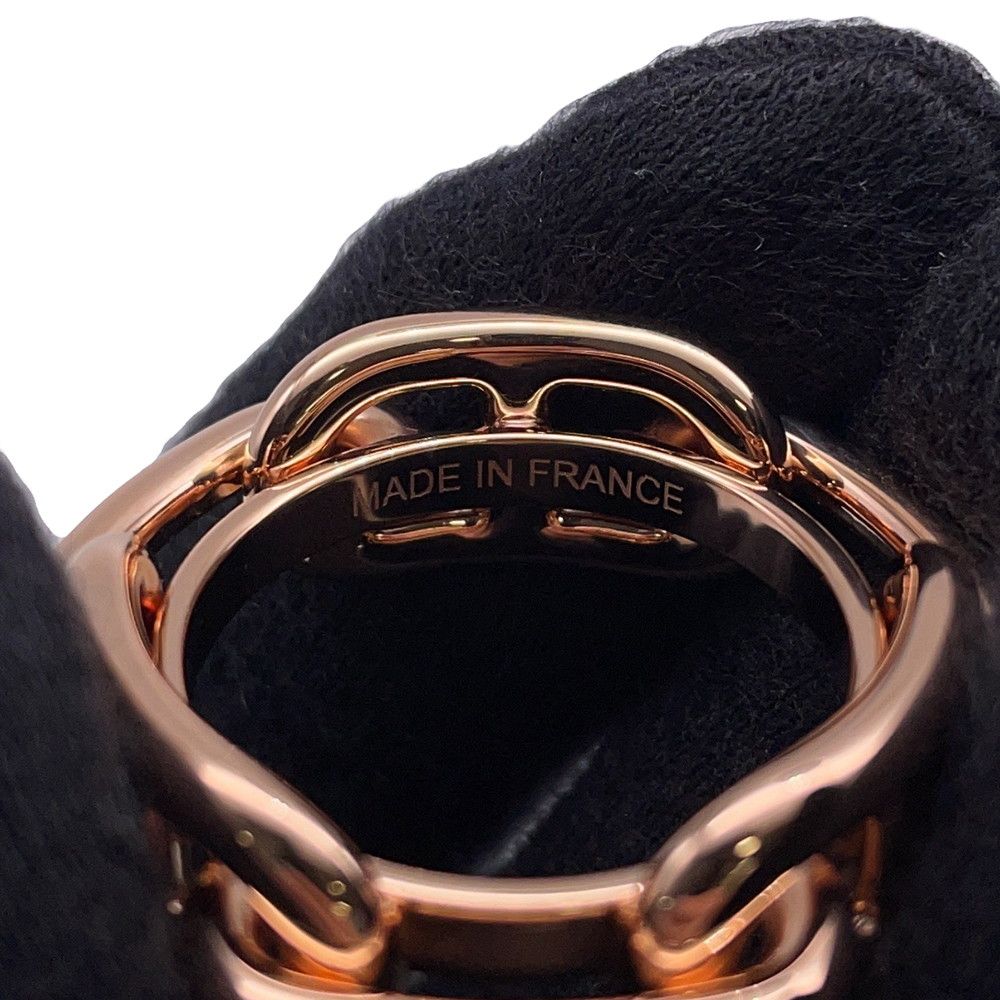 Hermes Scarf Ring 90 Legato Chaine D'ancre Carre Metal — view 5