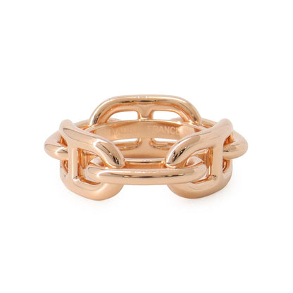 Hermes Scarf Ring 90 Legato Chaine D'ancre Carre Metal — view 3