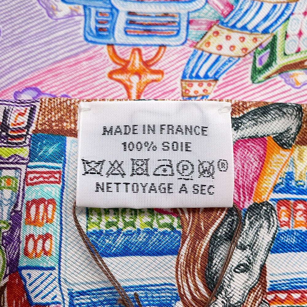 Hermes Scarf Twilly of Light City Silk — view 6