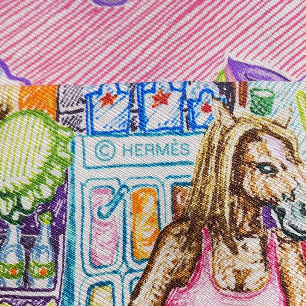 Hermes Scarf Twilly of Light City Silk — view 5