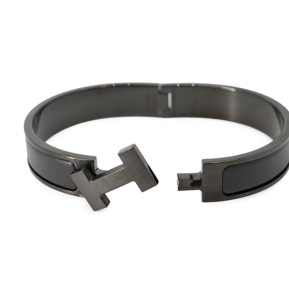 Hermes Bracelet Clic Clac PM Black — view 5