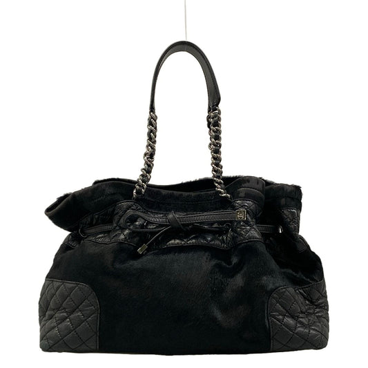 Chanel Tote Black Che
