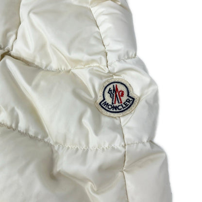 Moncler Down Jacket XS LadyVeanne Ivory Black lamu — view 8