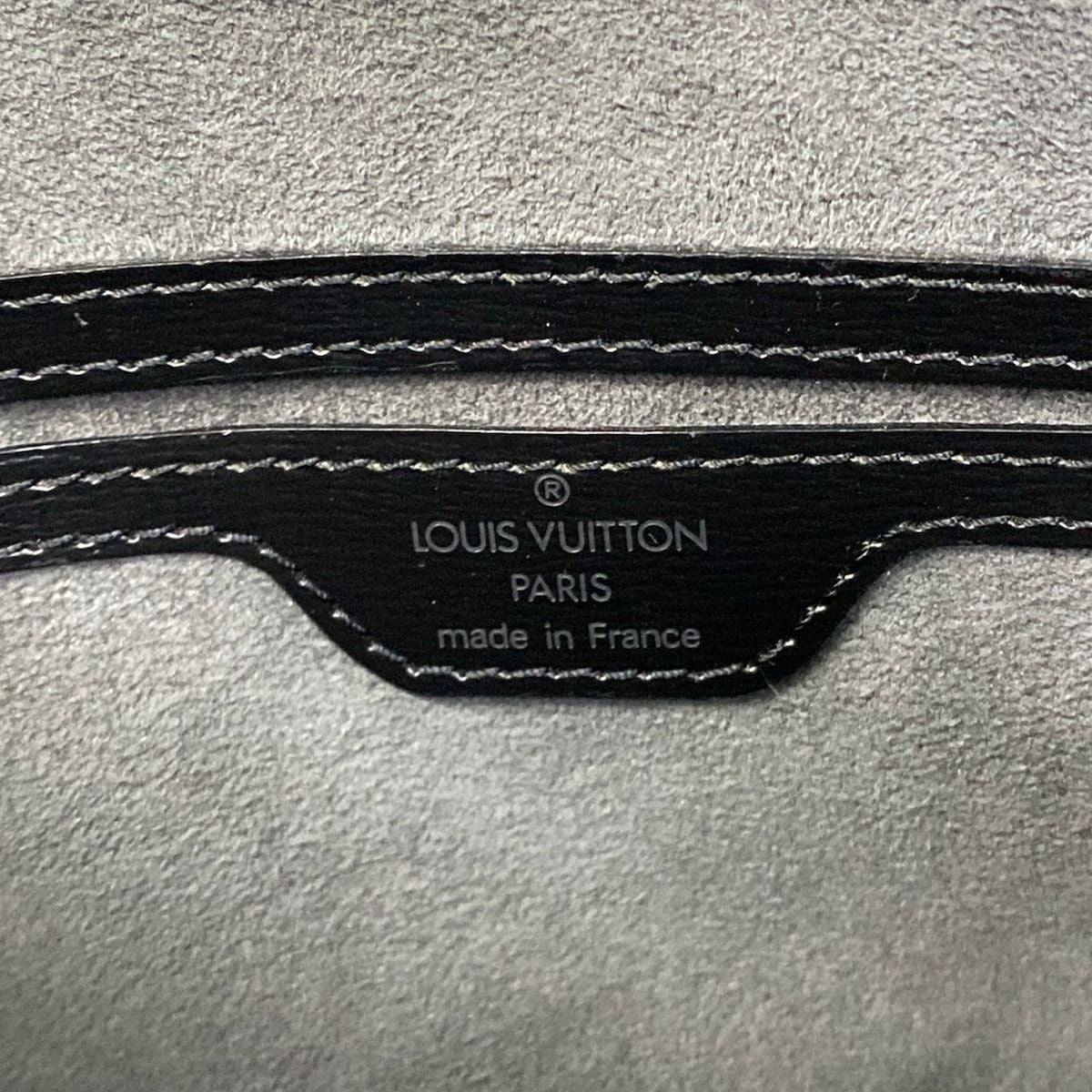 Louis Vuitton Handbag Epi Noir Leather — view 8
