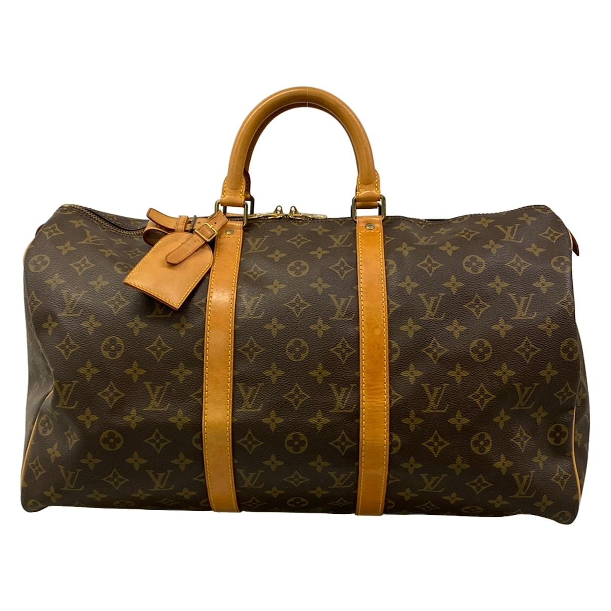 Louis Vuitton Boston Bag Monogram Keepall 50