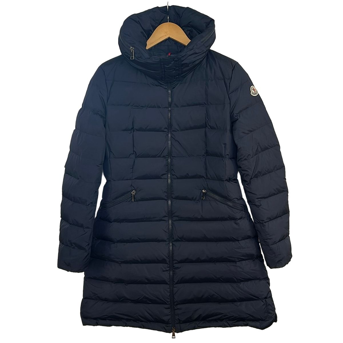 Moncler Down Jacket Coat XL LadyFlammette Navy