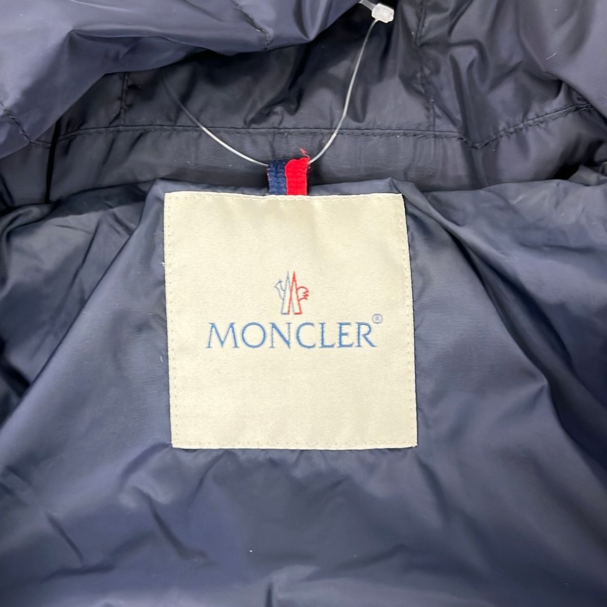 Moncler Down Jacket Coat XL LadyFlammette Navy — view 3