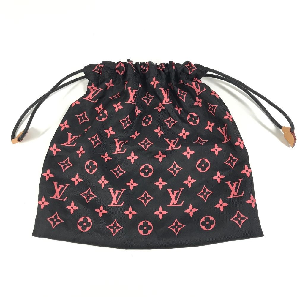 Louis Vuitton Pouch Silk Black