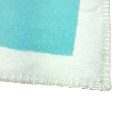 Tiffany & Co Logo Wool Cashmere Blue Shoulder Bag — view 7