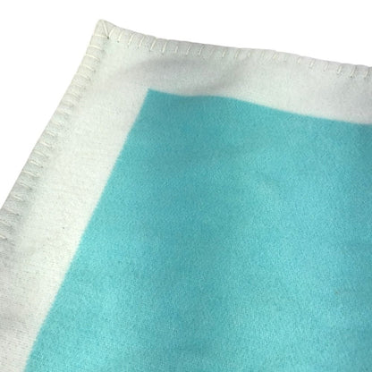Tiffany & Co Logo Wool Cashmere Blue Shoulder Bag — view 6