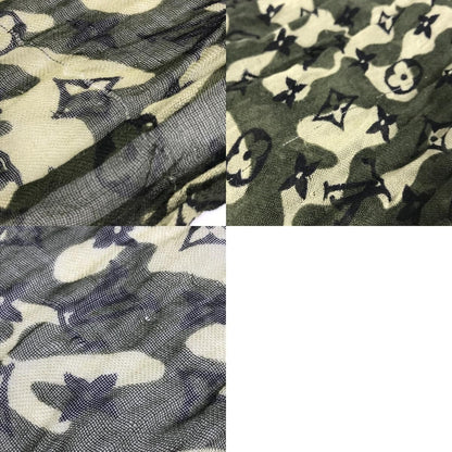 Louis Vuitton Shawl Etole Cashmere Green Scarf — view 9
