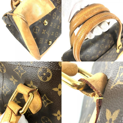 Louis Vuitton Shoulder Bag Vivari GM Monogram Canvas Brown — view 7