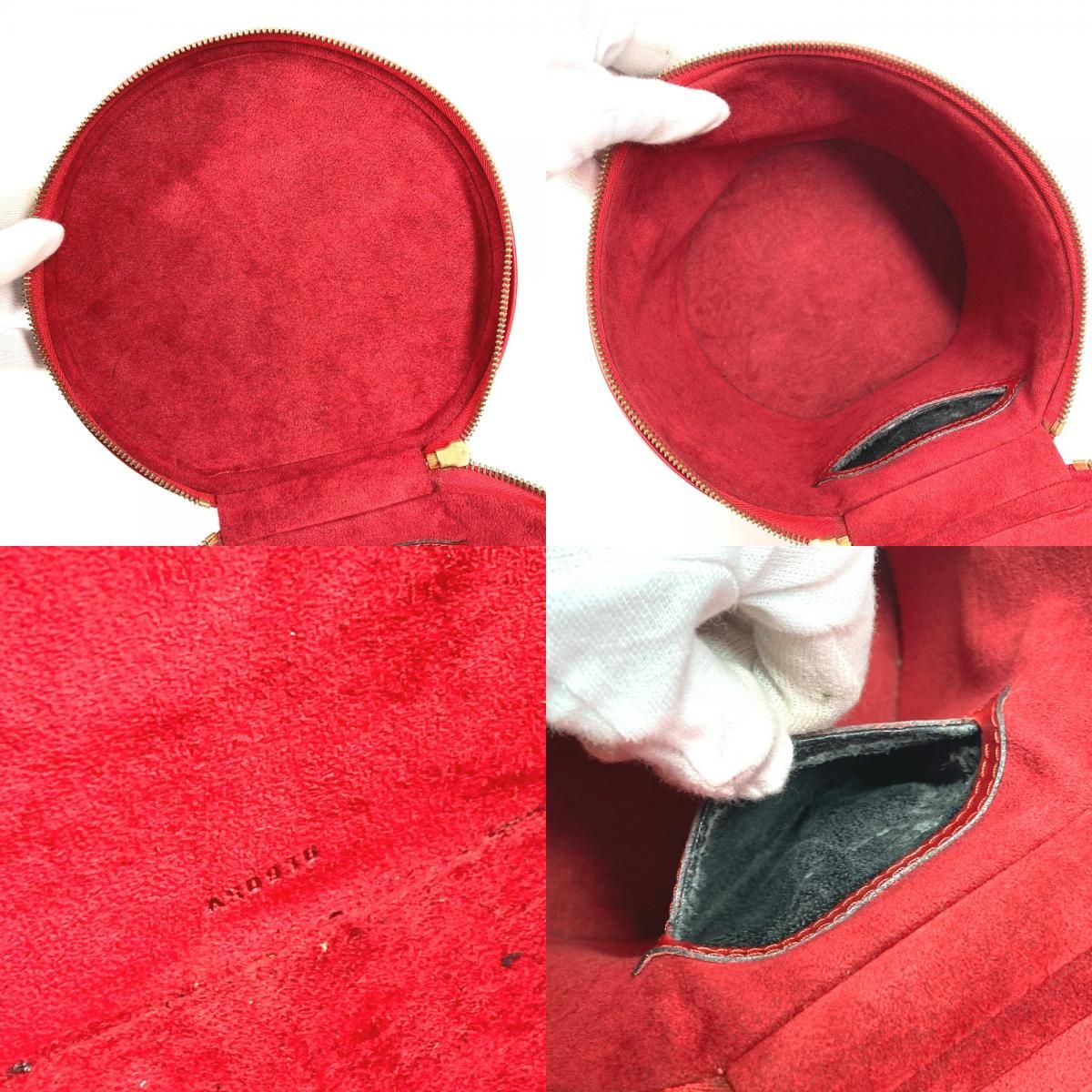 Louis Vuitton Handbag Cannes Epi Leather Castilian Red — view 8