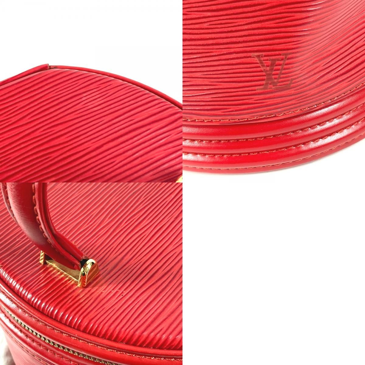 Louis Vuitton Handbag Cannes Epi Leather Castilian Red — view 9