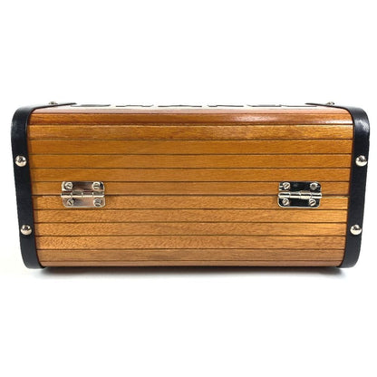Chanel Handbag CC Logo Wood Brown — view 4