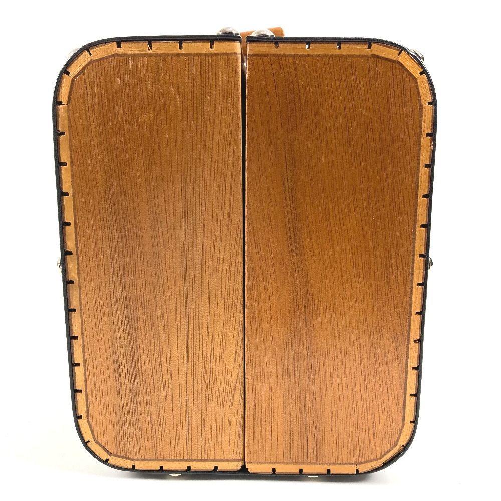 Chanel Handbag CC Logo Wood Brown — view 6