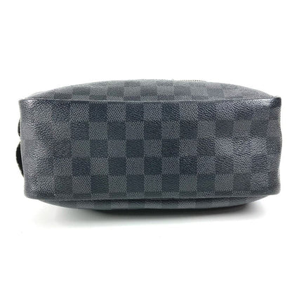 Louis Vuitton Pouch Toilet Damier Graphite Canvas Black — view 5