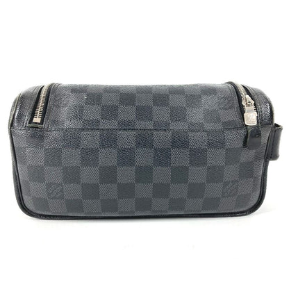 Louis Vuitton Pouch Toilet Damier Graphite Canvas Black — view 2