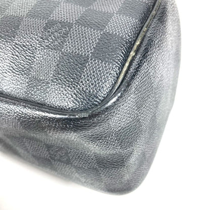 Louis Vuitton Pouch Toilet Damier Graphite Canvas Black — view 6