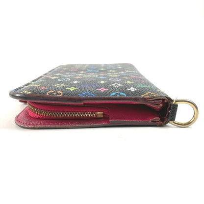 Louis Vuitton Wallet Portefeuille Insolite Monogram Multicolor Canvas Black — view 3