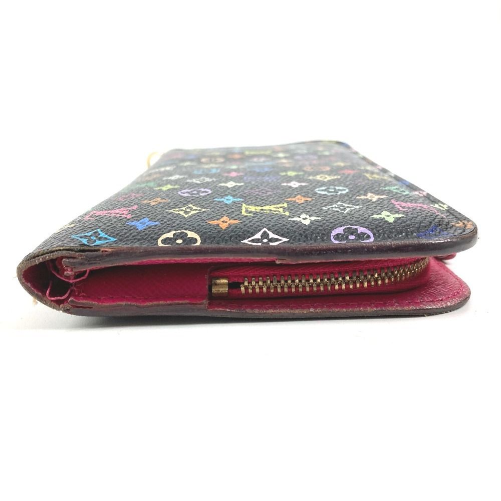 Louis Vuitton Wallet Portefeuille Insolite Monogram Multicolor Canvas Black — view 4