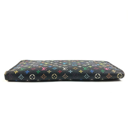 Louis Vuitton Wallet Portefeuille Insolite Monogram Multicolor Canvas Black — view 5