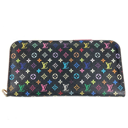 Louis Vuitton Wallet Portefeuille Insolite Monogram Multicolor Canvas Black