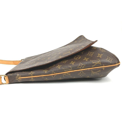 Louis Vuitton Shoulder Bag Musette Salsa Long Monogram Canvas Brown — view 4